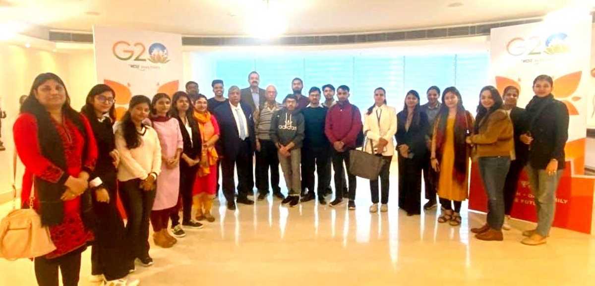 जी-20 यूनिवर्सिटी कनेक्ट कार्यक्रम में जीबीयू के कुलपति, शिक्षक व विद्यार्थी हुए शामिल